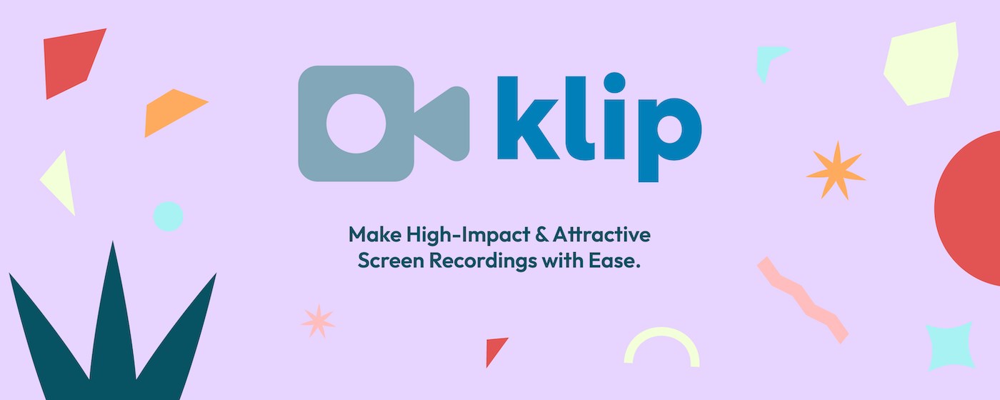 Screen Recorder by Klip marquee promo image