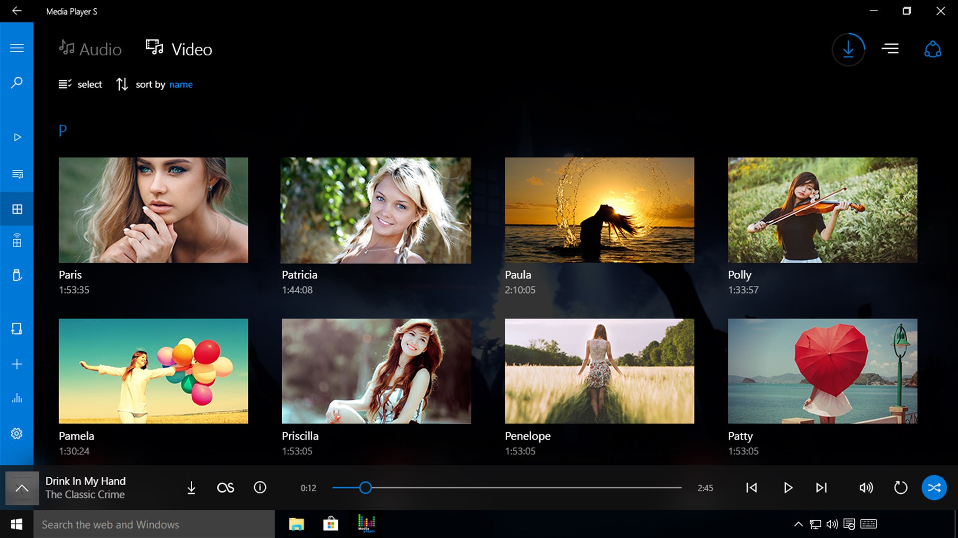 Microsoft player. Video Player for Windows 10. Video Player for win 10 app.
