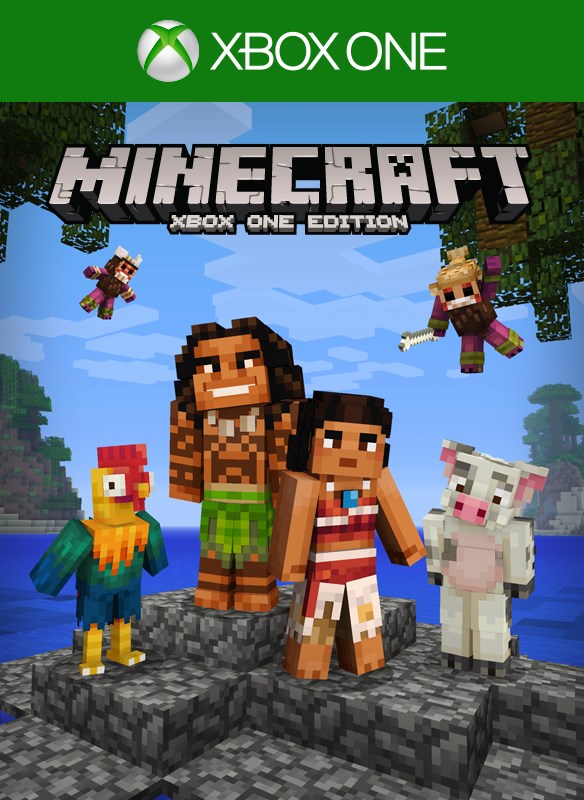 Pacote de Personagens de Moana do Minecraft