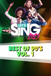 Let's Sing 2023 Best of 90's Vol. 1 Song Pack