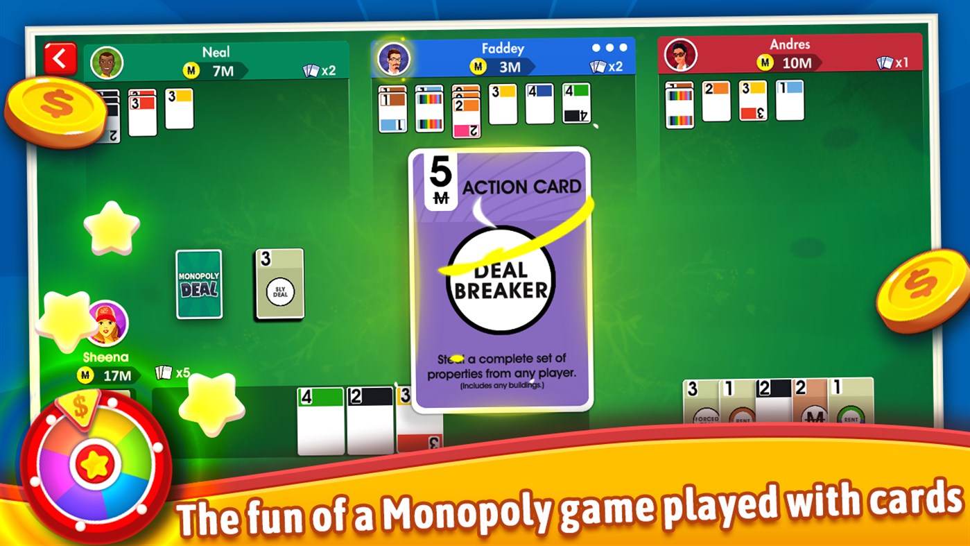 Mono Deal Card Game Mod APK, Cheats, Hacks