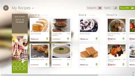 SO COOKBOOK recommended by VAIO Screenshots 1