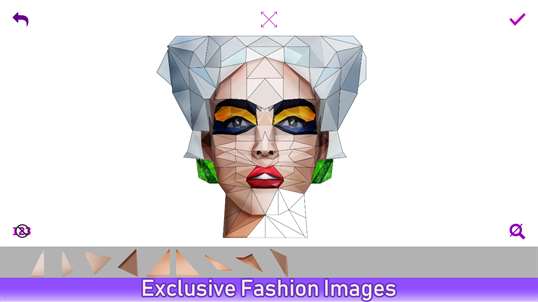 Fashion Poly Art - Color by Number , Coloring Puzzle screenshot 2