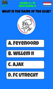 Netherlands Football Logo Quiz screenshot 3