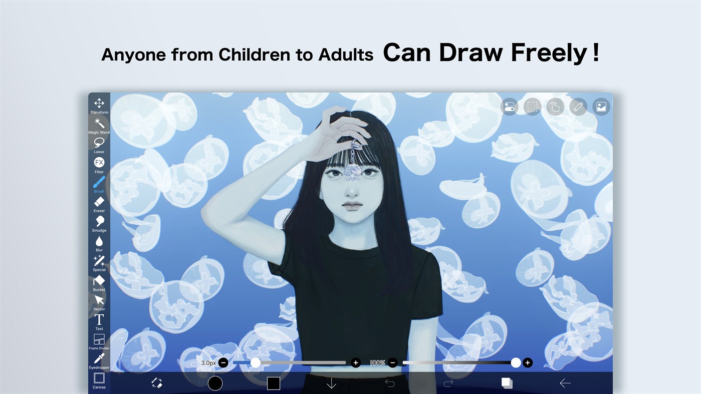 #1. ibis Paint (Windows) 作者: ibis inc.