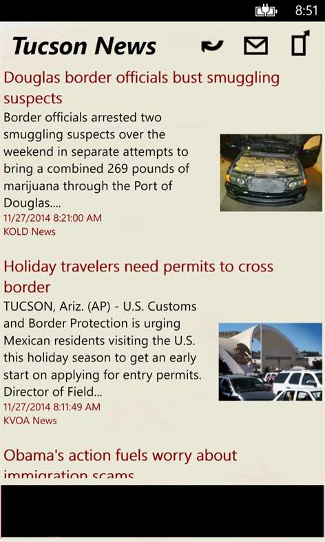 Tucson News Screenshots 1