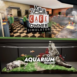 Aquarium in Cafe