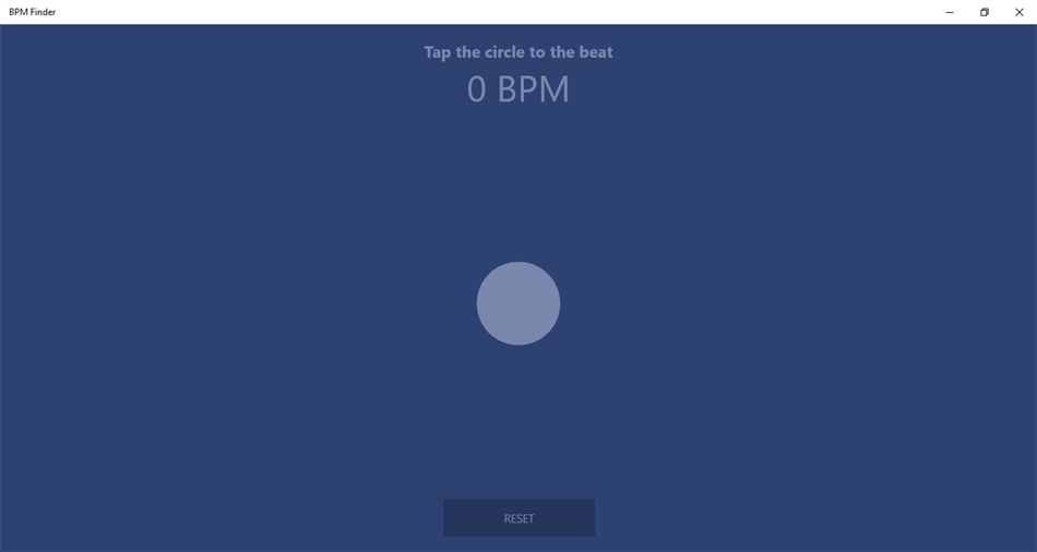 BPM Finder (Windows) Podle: Oliver Fei