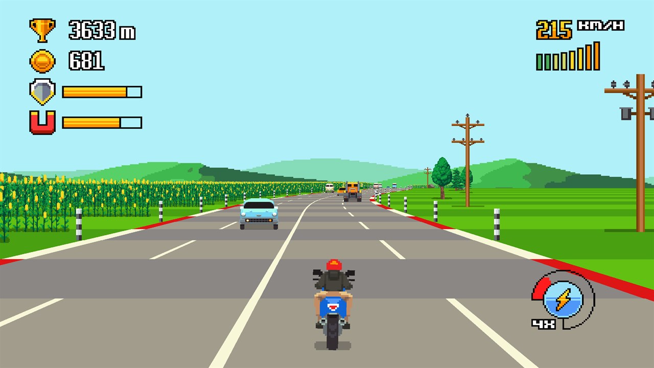 Retro Highway screenshot 2