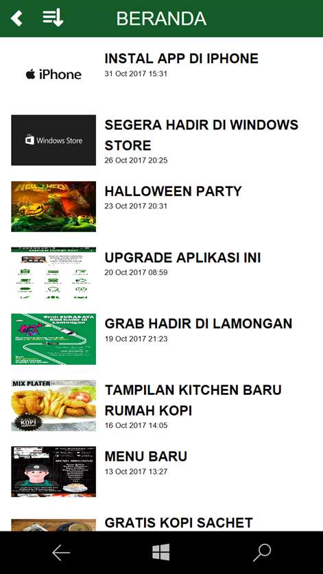 Member Rumah Kopi Screenshots 2