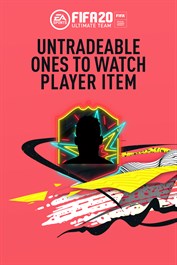 トレード不可のFUT 20 ワンズトゥウォッチ選手アイテム