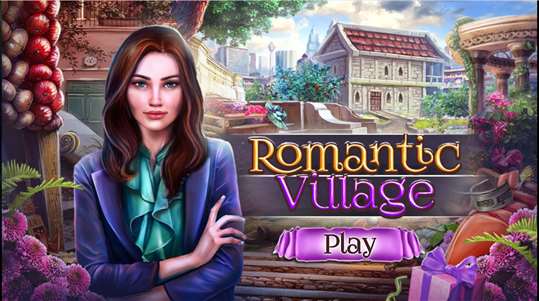 Hidden Object: Romantic Village screenshot 1