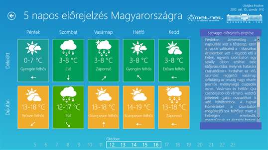 Időjárás mindenkinek screenshot 2