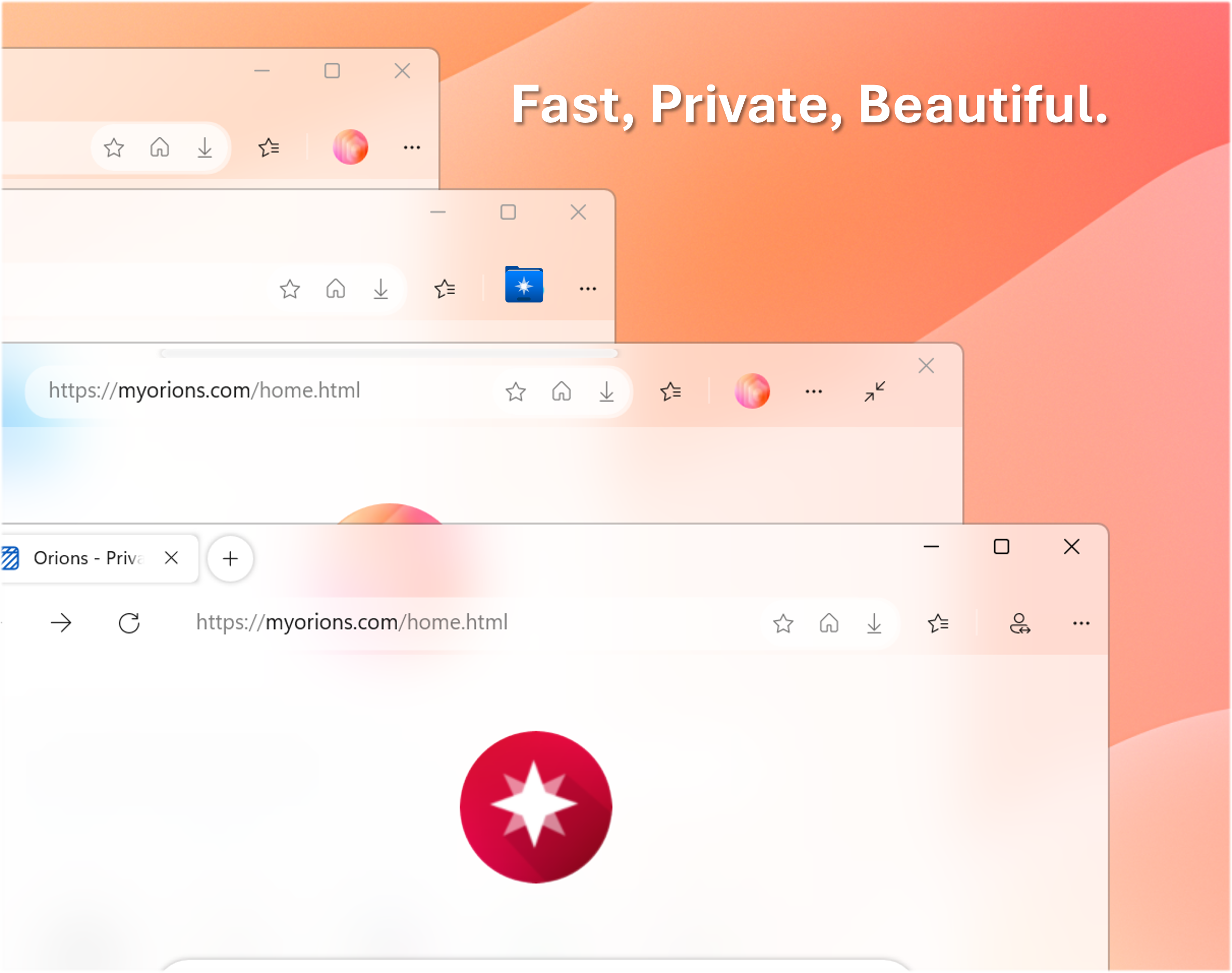 Orions Browser screenshot