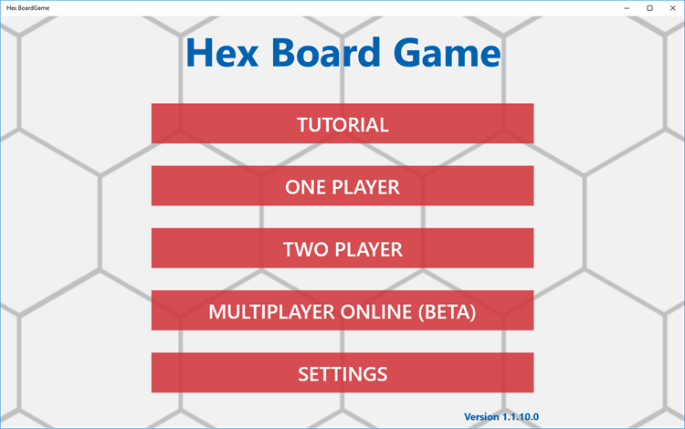 Hex BoardGame - PC - (Windows)