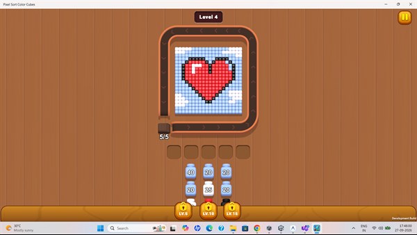 Pixel Sort Color Cubes — 7