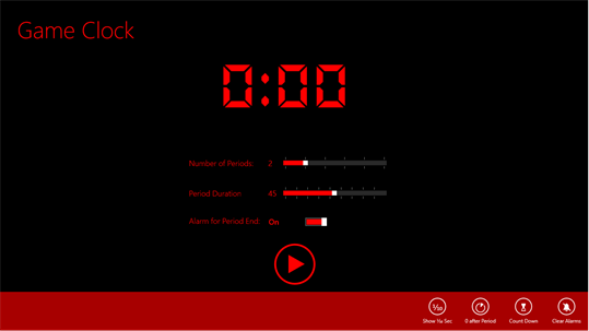 Game Clock screenshot 2