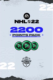 《NHL™ 22》2,200 點組合包