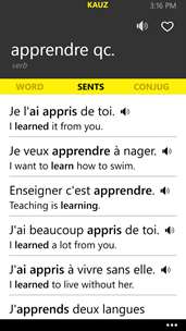 KAUZ Français-English Professional screenshot 2