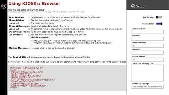 KIOSK SP Browser screenshot 4