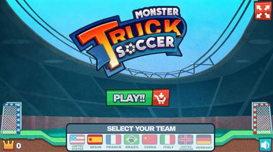 Monster Truck Soccer Football screenshot 1
