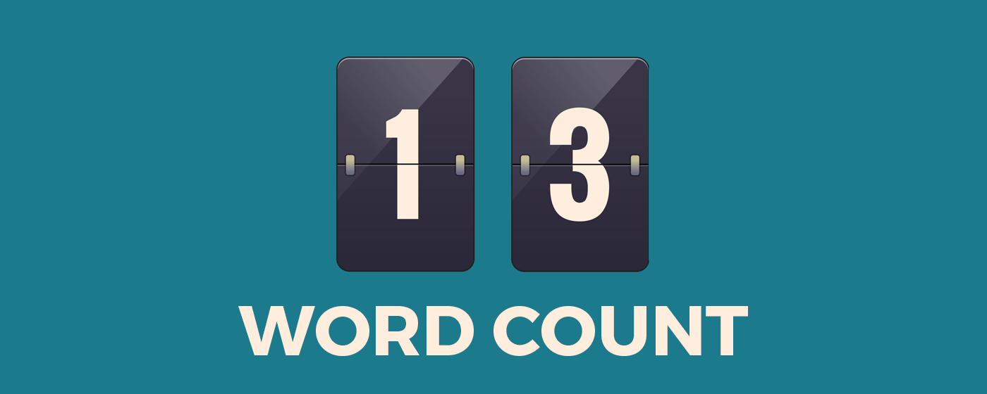 Word Count marquee promo image