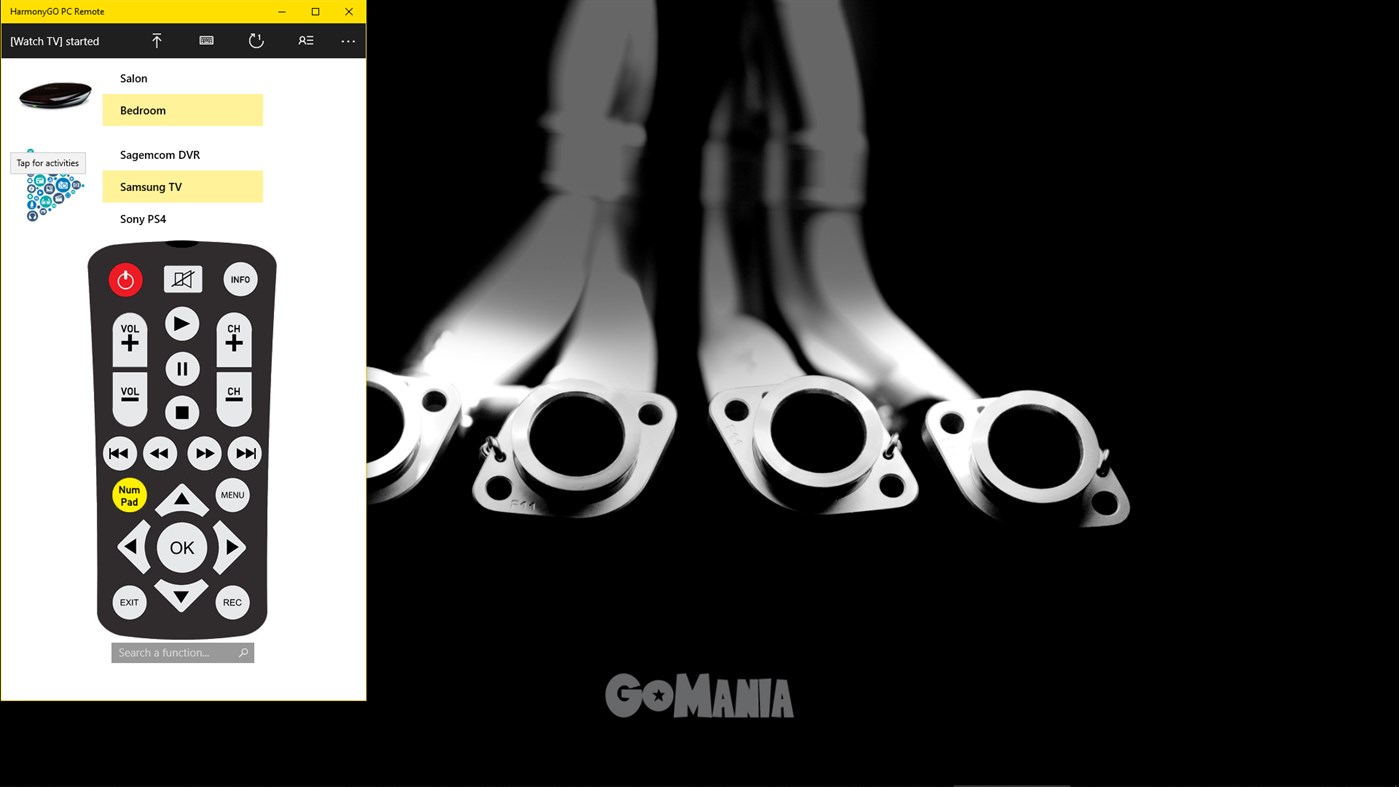 #4. HarmonyGO PC Remote (Windows) 由: GOMANIA