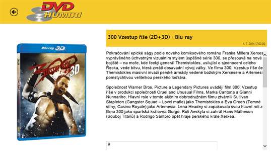 Blu-ray a DVD Půjčovny Humiri screenshot 2