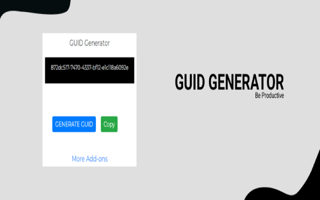 GUID Generator promo image