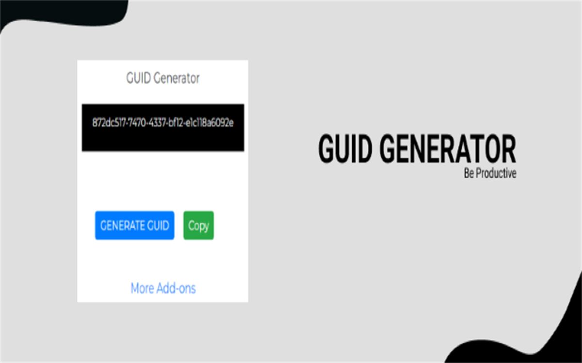 GUID Generator