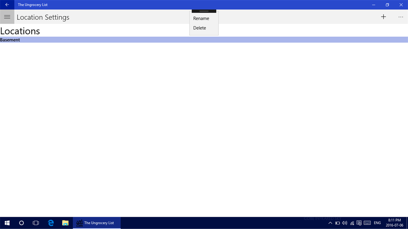 #3. The Ungrocery List (Windows) 由: Shafiq Jetha