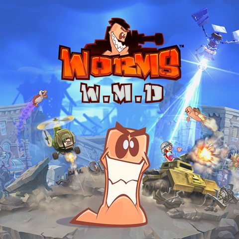 Обложка игры Worms W.M.D для Xbox Series X|S