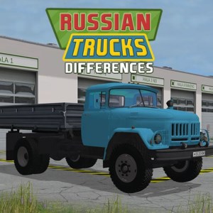 Russian Trucks Differences Game