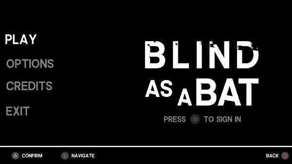 Blind as a Bat — 1