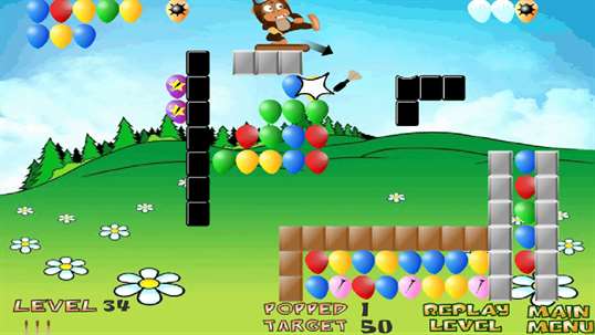 Monkey Balloon Game screenshot 2