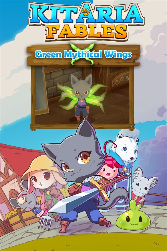 Green Mythical Wings Xbox Series X|S and Xbox One cover art