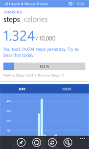 uR Health & Fitness Tracker screenshot 2