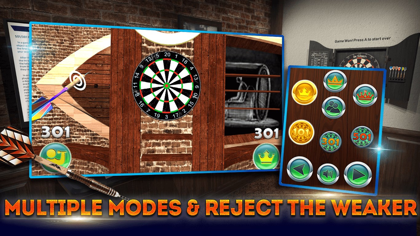 Imágen 2 3D Darts: Crazy Darts Player windows