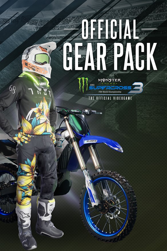 Monster Energy Supercross 3 - Official Gear Pack Xbox Series X|S and Xbox One cover art