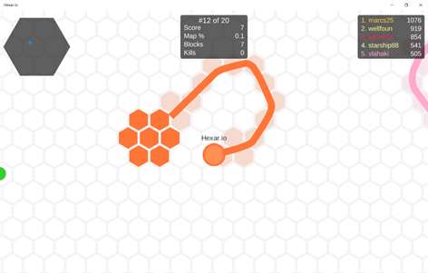 Hexar.io multiplayer Screenshots 1