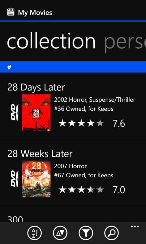 My Movies Screenshots 1