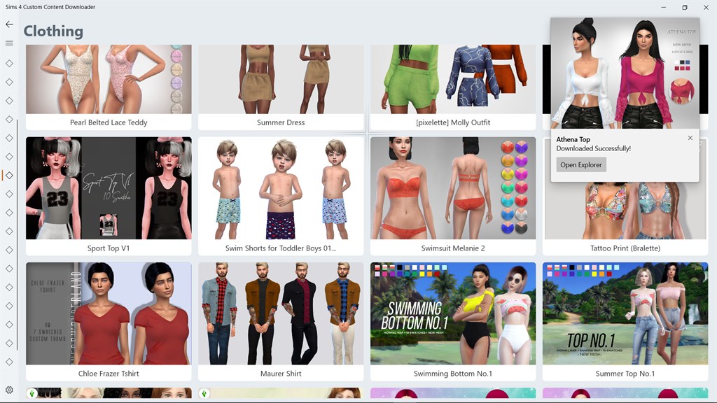Custom Content Downloader Sims_4