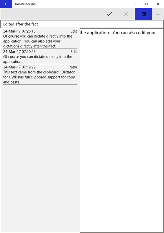 #3. Dictator for UWP (Windows) 由: eScape Technology LLC