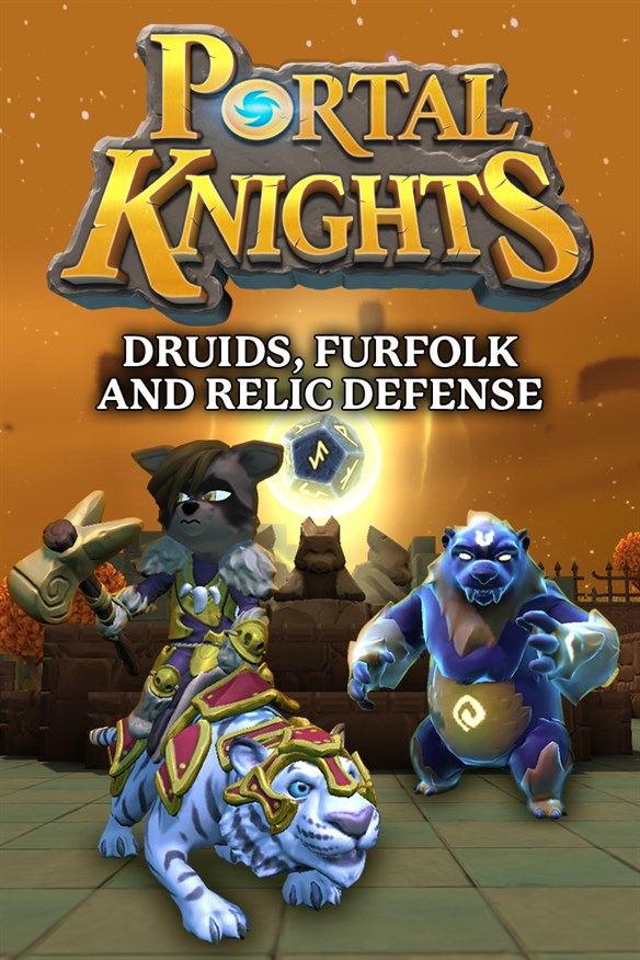 Portal Knights - Druids, Furfolk, and Relic Defense Xbox Series X|S and Xbox One cover art