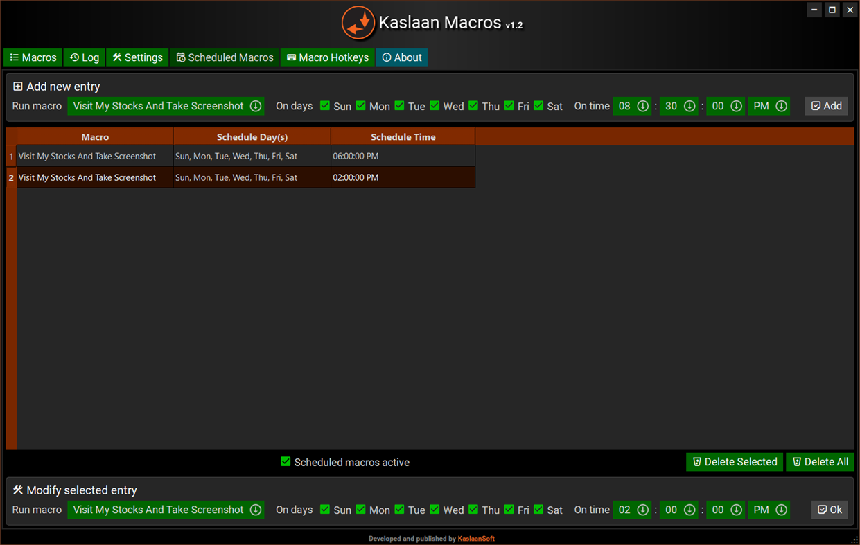 #4. Kaslaan Macros (Windows) Door: KaslaanSoft