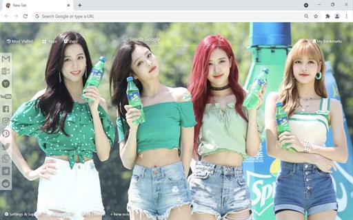Blackpink Wallpaper New Tab - Complemento de edge