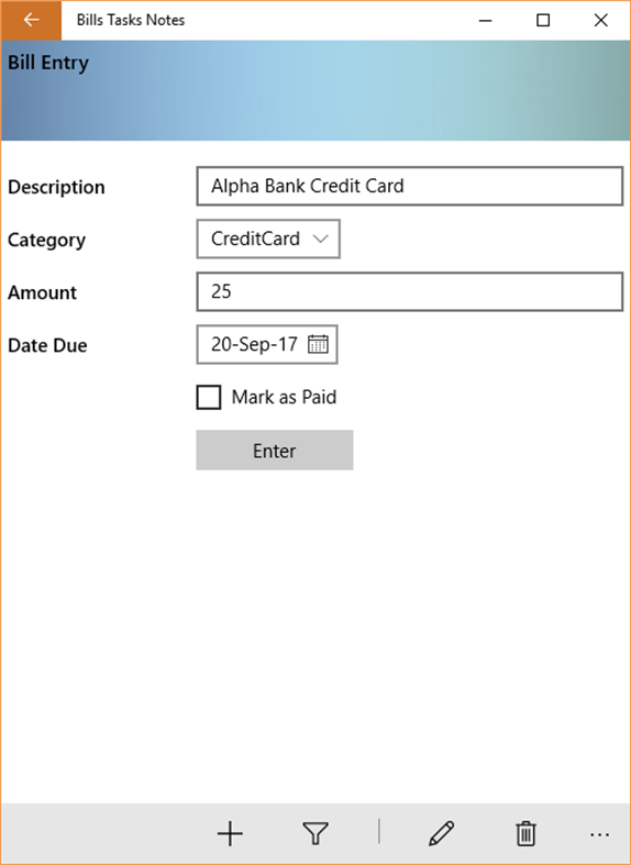 #8. Bills Tasks Notes (Windows) 由: gjbsolutions