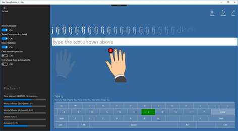 Easy Typing Practice in 3 Days Screenshots 1