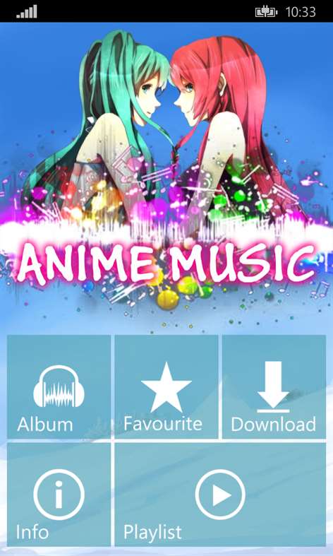 Anime Music Screenshots 1