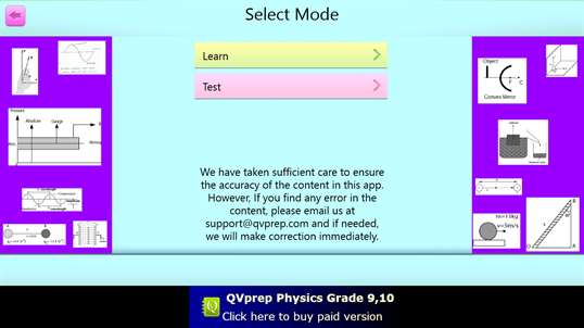 QVprep Lite Physics Grade 9 10 screenshot 3